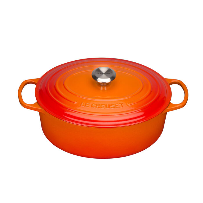 Bräter Signature Oval In Ofenrot Le Creuset